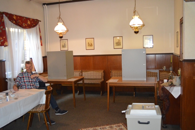 Wahlkabine Wahlkabine